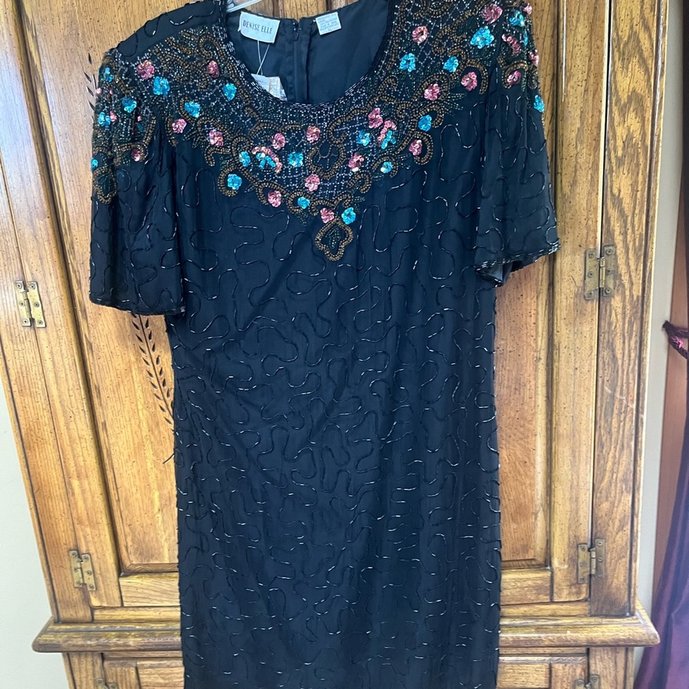 Woman’s formal cocktail dress